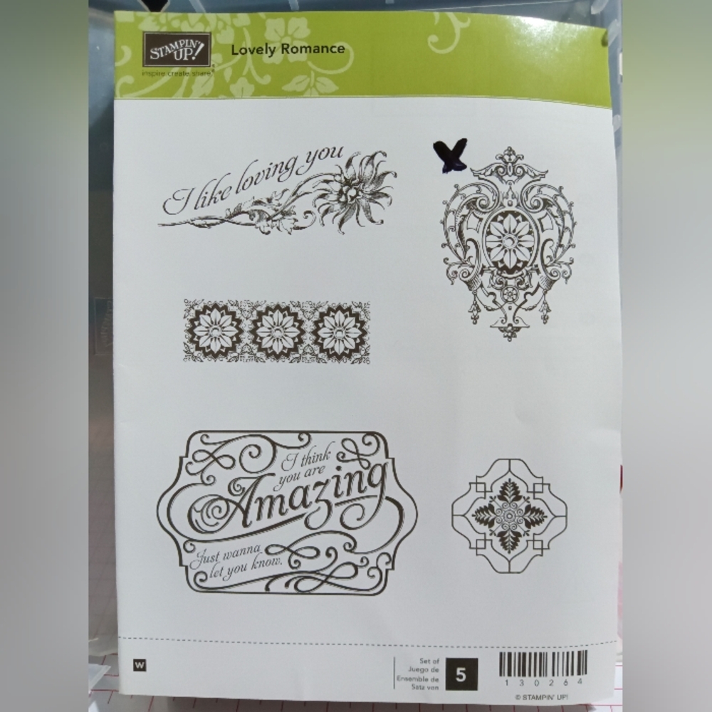 Stampin' Up! Lovely Romance Stamp Set